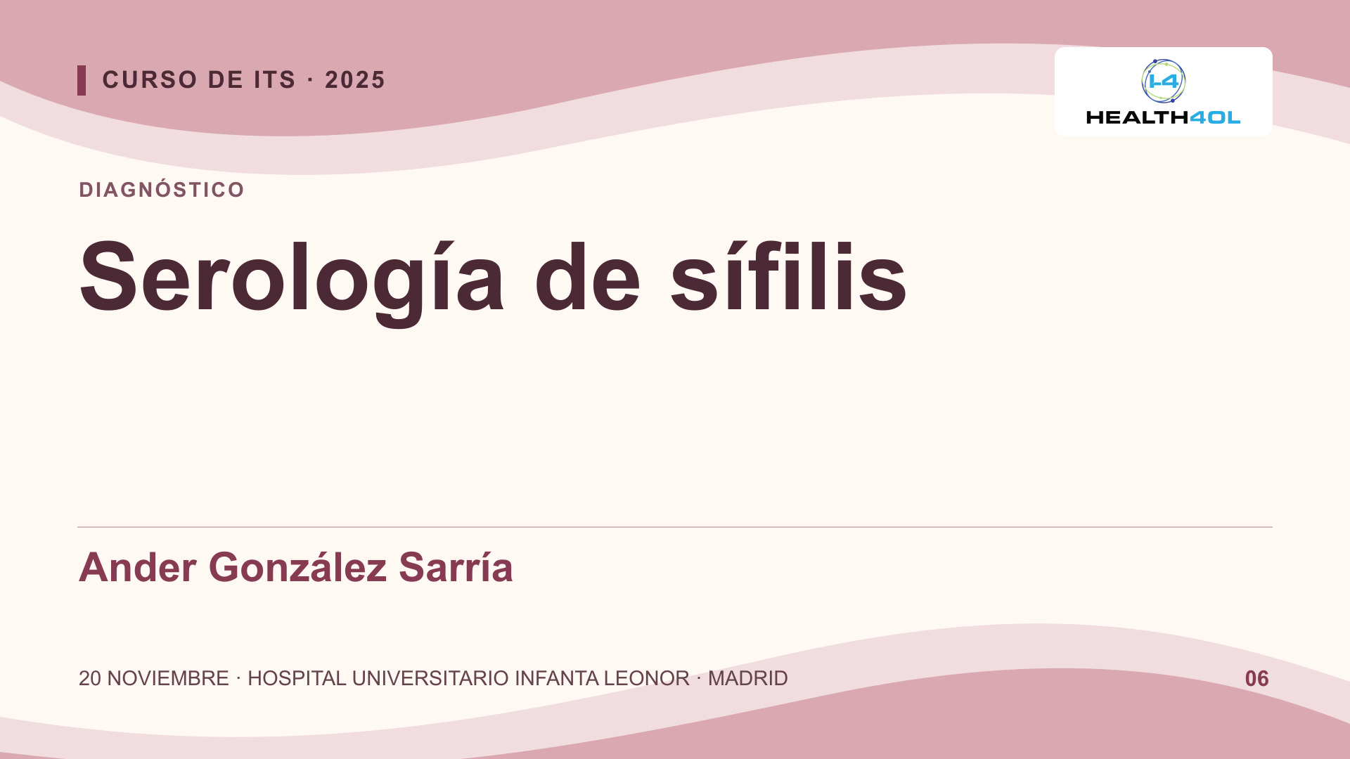 Interpretación de la serología de la sífilis: lo esencial para no equivocarse
